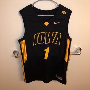Iowa Hawkeye basketball jersey